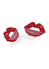 Sweetheart Lips Stud Earrings