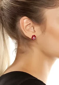 Sweetheart Lips Stud Earrings