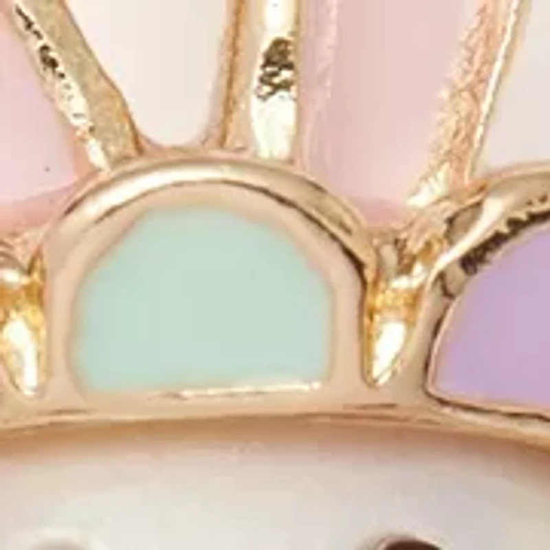 Pearl Critters Bunny & Carrot Mismatch Earrings