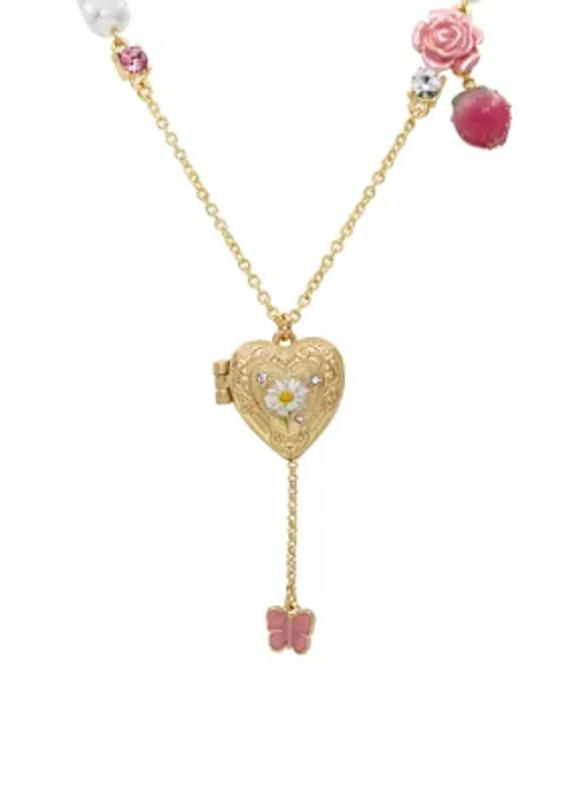Sweetheart Locket Pendant Necklace