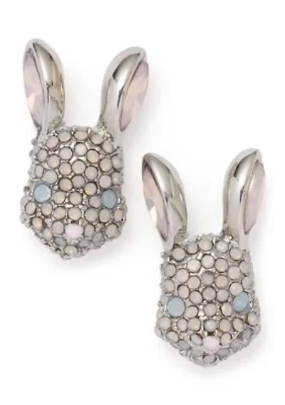 Spring Bunny Stud Earrings