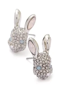 Spring Bunny Stud Earrings