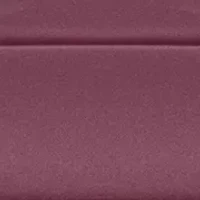 Quartz Round Burgundy Rubberized Link Watch