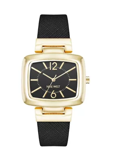 Jet Gold Tone Watch 