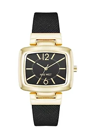 Jet Gold Tone Watch 