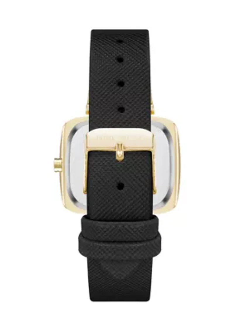Jet Gold Tone Watch 