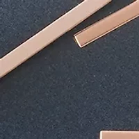 Women's 36 Millimeter Rose Gold-Tone Metal Link Bracelet Watch