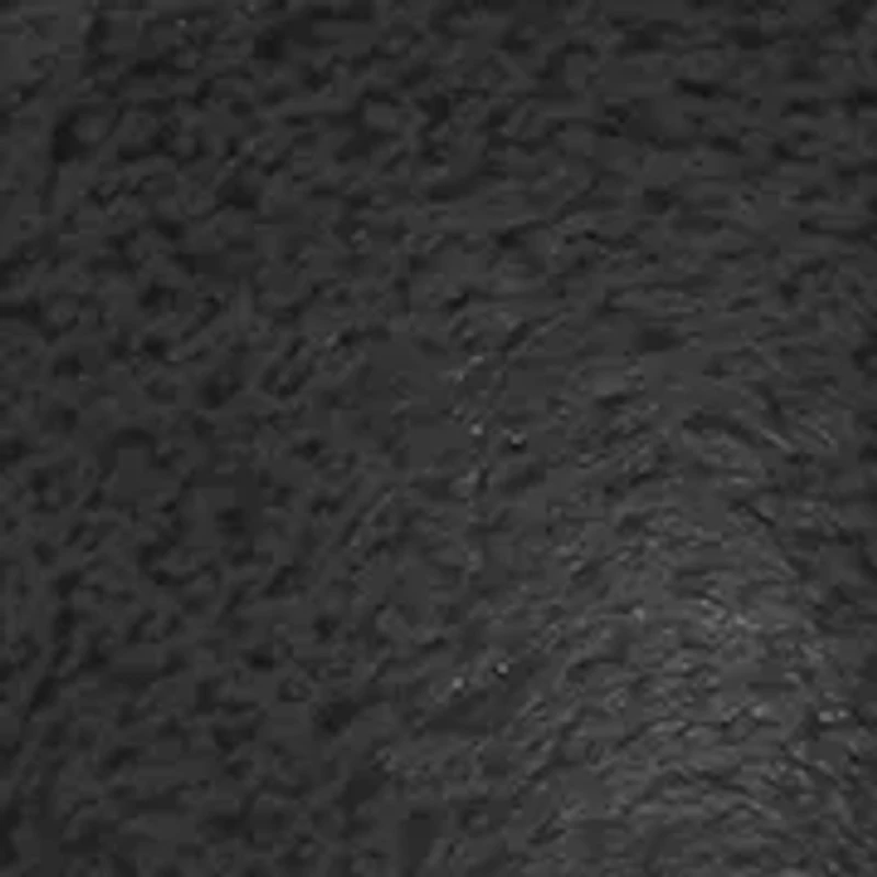 Textured Jet Band Silver Tone Watch