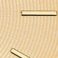 Women's 36 Millimeter Gold-Tone Metal Link Bracelet Watch 