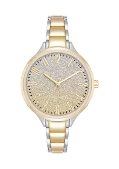 Glitter Ombre Dial Watch