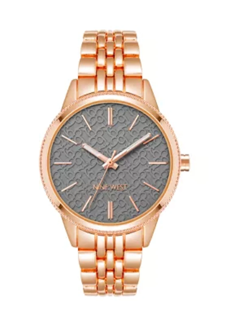 Women's Metal Link Bracelet Watch