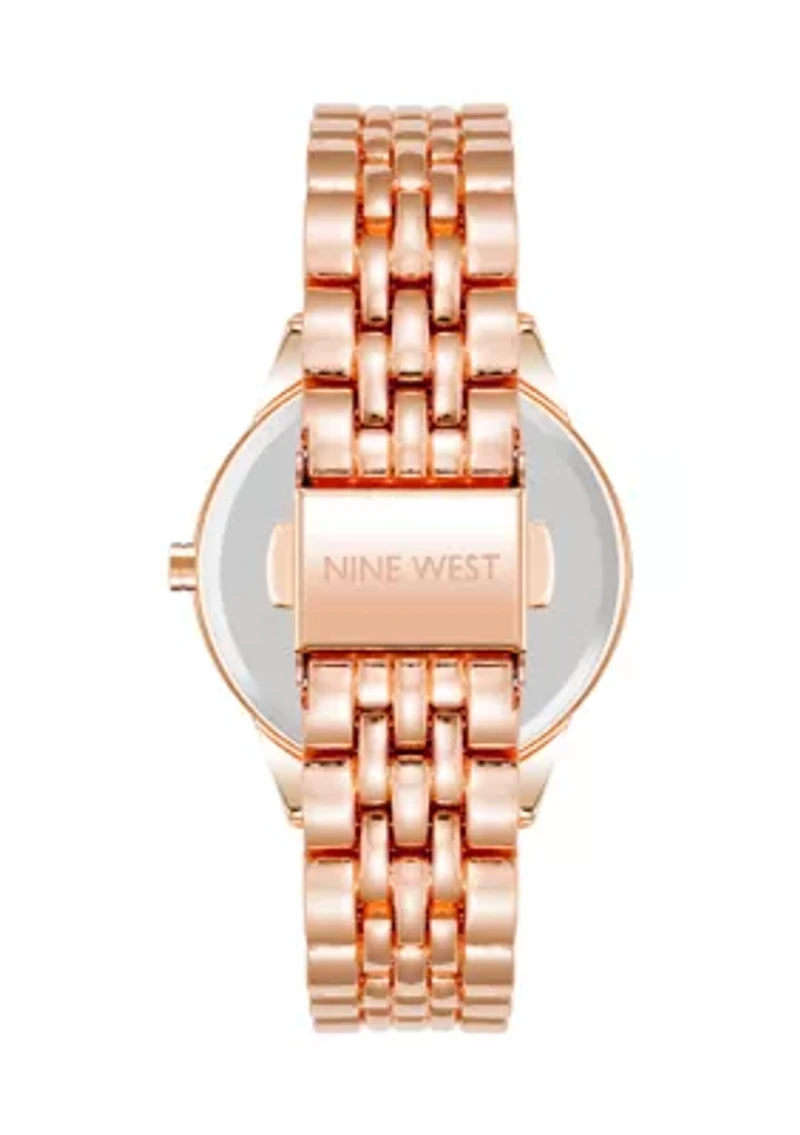 Women's Metal Link Bracelet Watch