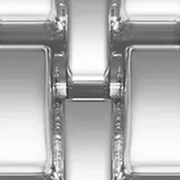 Pink Silver-Tone Alloy Link Bracelet Watch