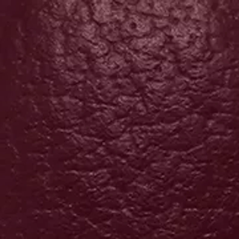 Quartz Round Faux Leather Strap Watch