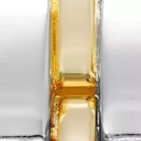 Quartz Two-Tone Alloy Metal Link Bracelet Watch