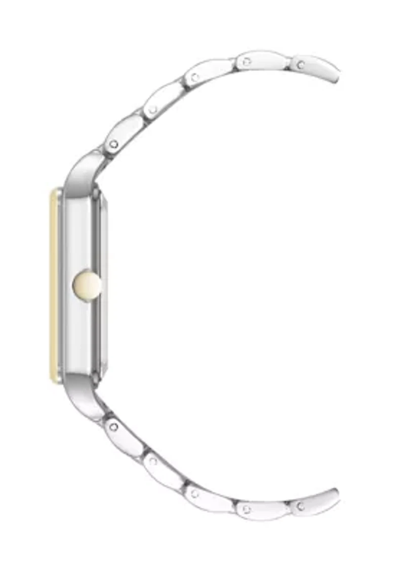 Silver and Gold-Tone Watch