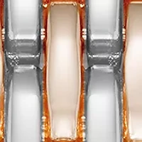  Rectangular Two-Tone Alloy Link Bracelet Watch