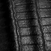  Women's Quartz Rectangular Black Faux Leather Strap Watch