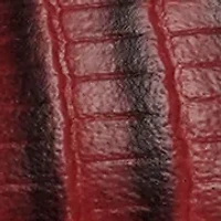  Women's Quartz Rectangular Gold Tone Red Faux Leather Watch