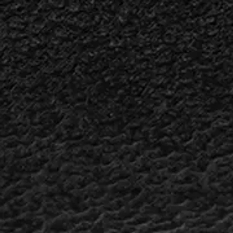 Quartz Sleek Black PU Leather Dual Sub-Dial Watch