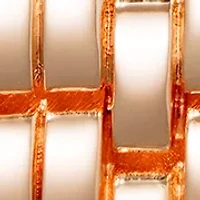 Rose Gold Tone Metal Band Watch with Crystal 