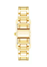 Rectangle Face Metal Bracelet Watch