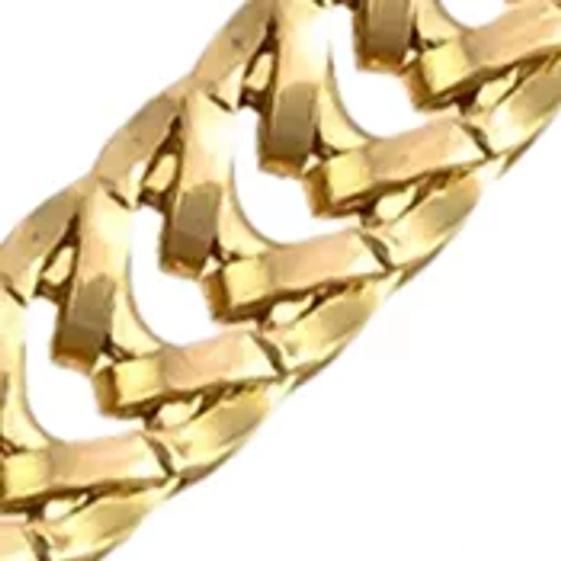 Gold Tone 16'' + 3'' Extender Short Curb Chain Necklace