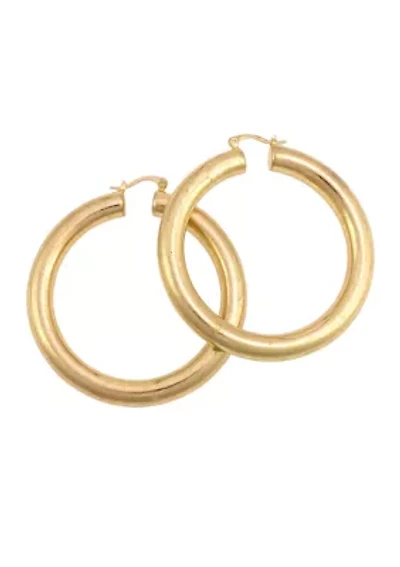 Click It Tubular Hoop Earrings