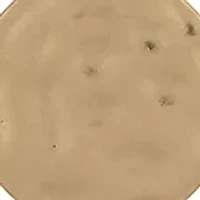 Two Tone 2 Row Layered with Disc Pendant Drops Necklace 