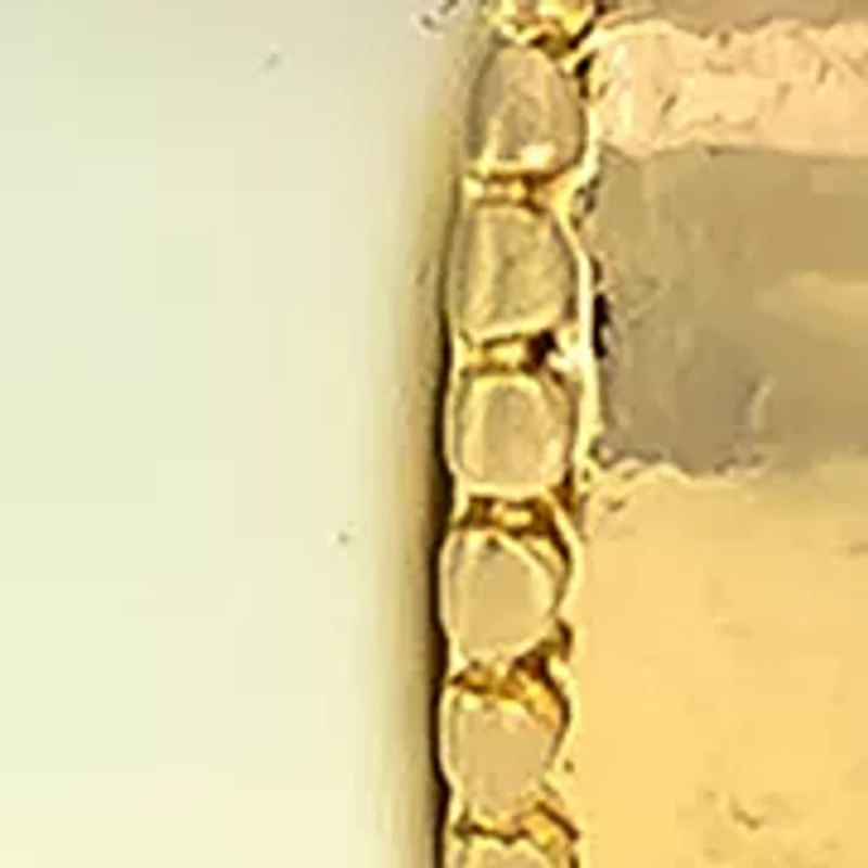 Sectional Metal Scrap Bangle Bracelet