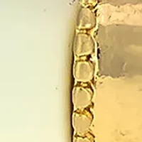 Sectional Metal Scrap Bangle Bracelet