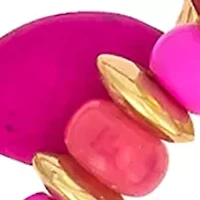 3 Row Multi Beaded Stretch Bracelet Set