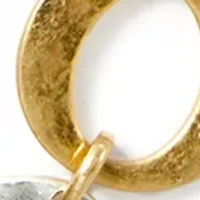 Long Tri-Tone Pendant Necklace