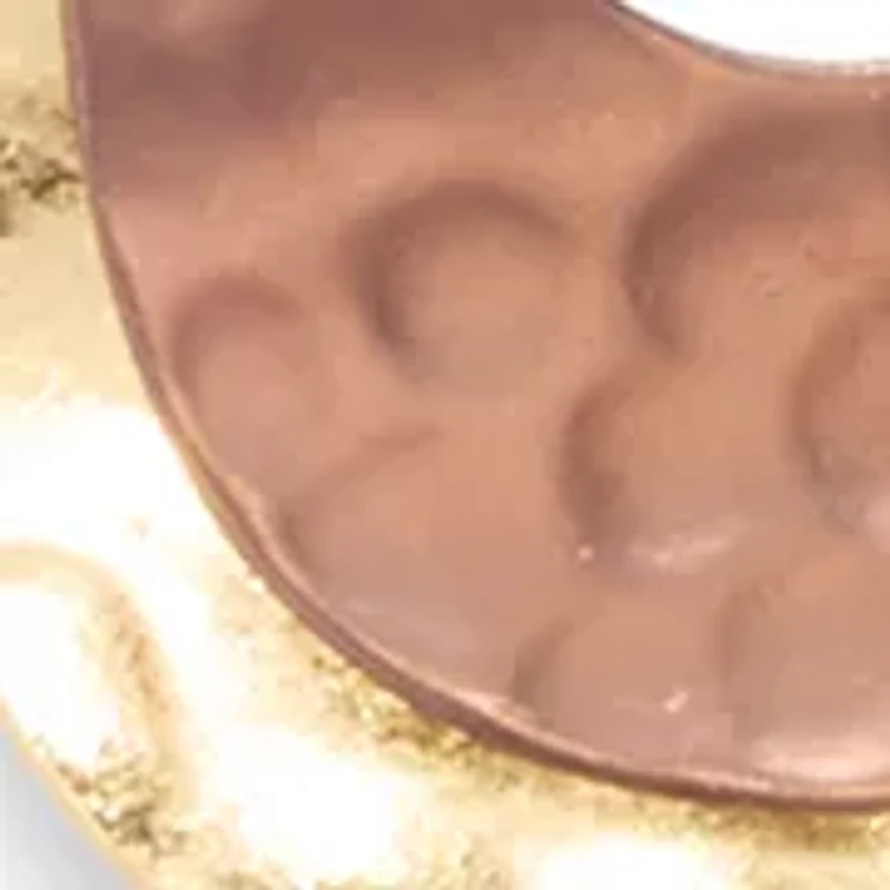 Two Tone Pendant Collar Necklace