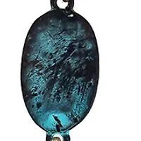 Two-Tone Linked Disc Necklace