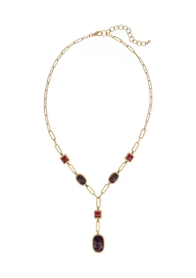 Y Neck Pendant Necklace