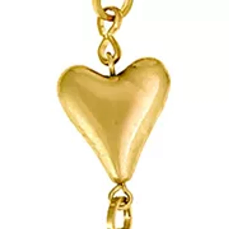 Linked Heart Station Y-Necklace