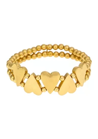 Heart Frontal Bracelet