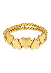 Heart Frontal Bracelet