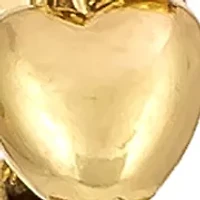 Shaky Heart Cluster Drop Earrings on Fish Hook