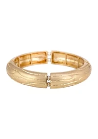 Textured Stretch Bangle Bracelet