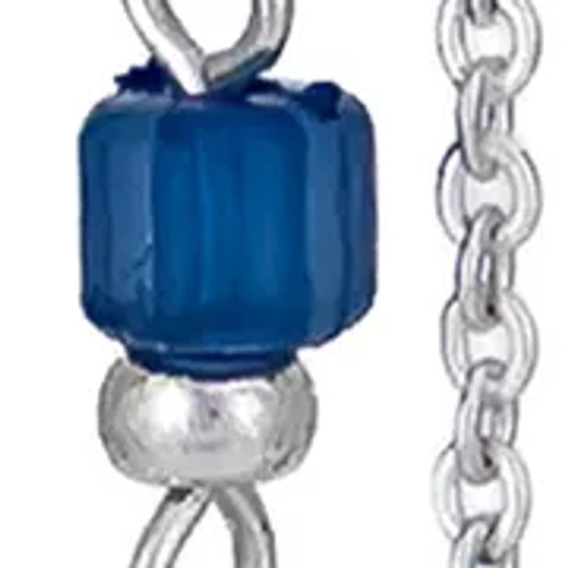 Multi Beaded Fringe Chandelier Earrings 