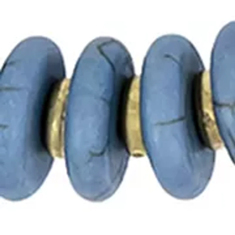 Cylinder Beaded Frontal Necklace 