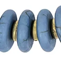 Cylinder Beaded Frontal Necklace 