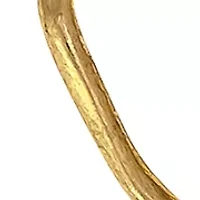 Organic-Shaped Two Tone Link Frontal Necklace