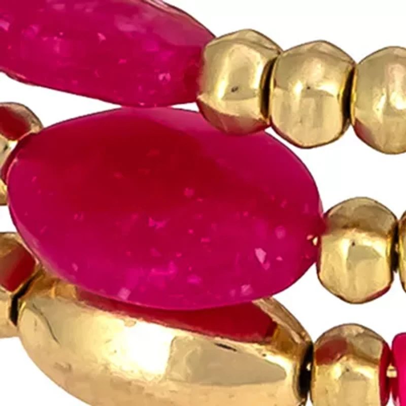 Beaded Coil Bracelet