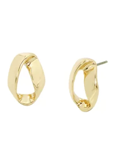 Sculptural Stud Earrings