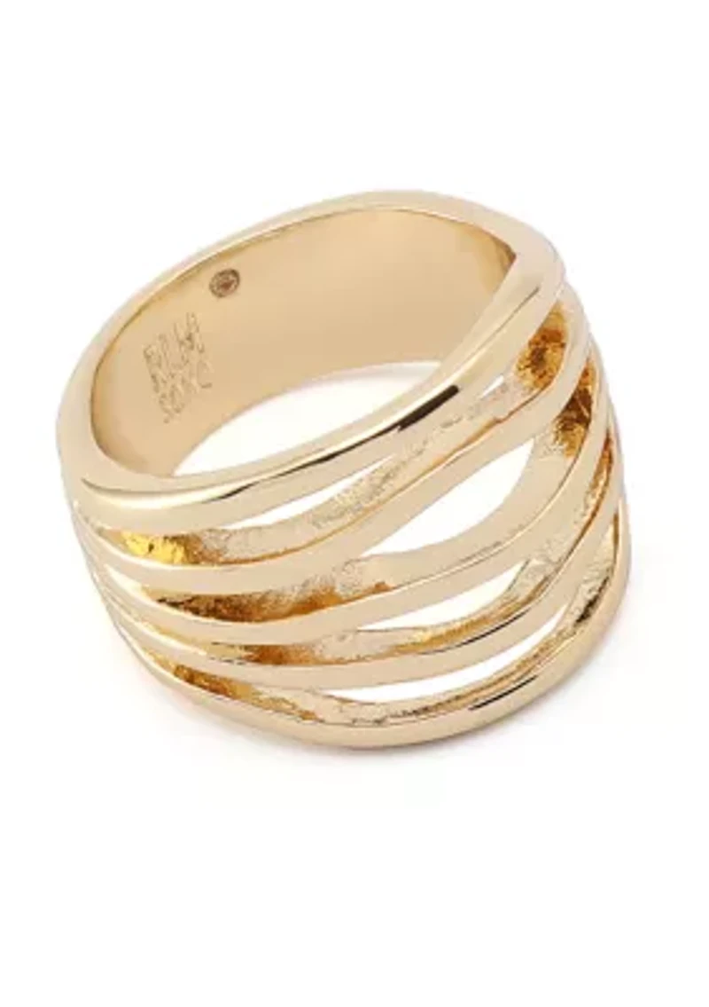 Layered Wire Band Ring