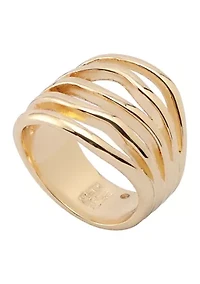 Layered Wire Band Ring