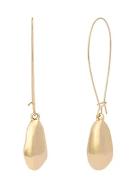 Molten Bead Dangle Earrings